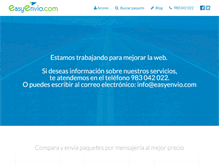 Tablet Screenshot of easyenvio.com